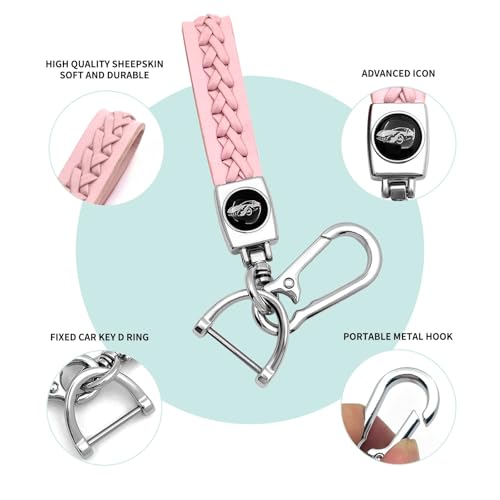 Image of Creativity For BMW X5 Key cover and Key chain accessories (Pink set) | Advanced soft TPU key Case Suitable for BMW 2023-2026 New 5 7 Series iX XM IX3 i7 X1 X5 X6 X7 key