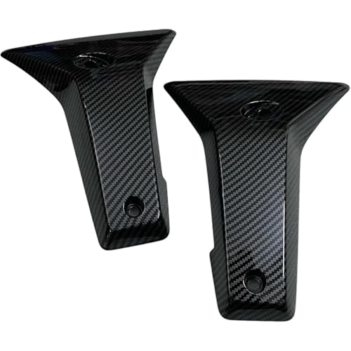 Couvercle de radiateur aile fixe moto avec revêtement carbone robuste pour CF650-11