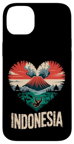 Indonesia Corazón Amor Carcasa para iPhone 14 Plus