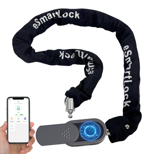Dhiedas 3.3FT Fingerprint Chain Lock