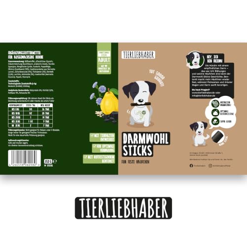 Darmwohlsticks Analdrüsen Hund Leckerli – Hilft auch bei Sodbrennen Hund