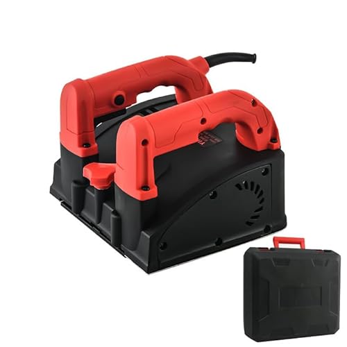 16cm Wall Planing Machine for Granite Stone Marble, Electric Wall Planer with Adjustable 1-4mm Depth, Putty Wall Scraper, Construction Tool