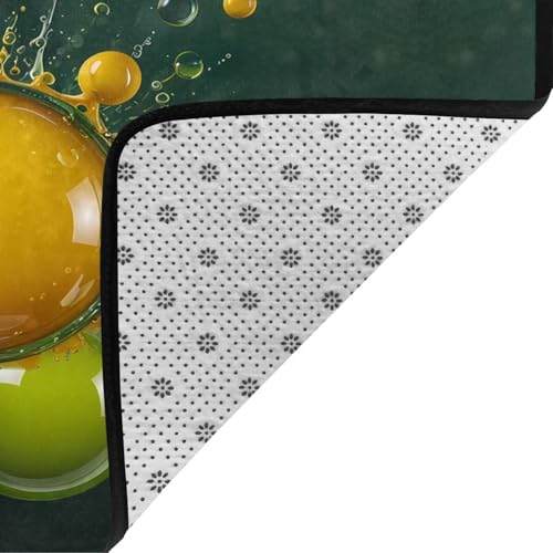 Tapis imprimé Bubbles antidérapant pour sécuriser vos sols - 6