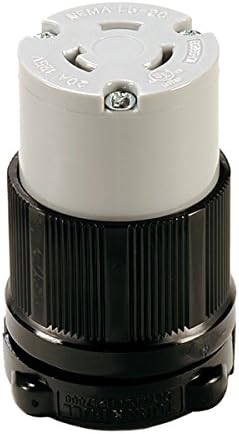 Twist-Lock NEMA L5-20R Replacement Connector Easy Assembly - Durable Nylon Construction - WBL520R - Rewireable