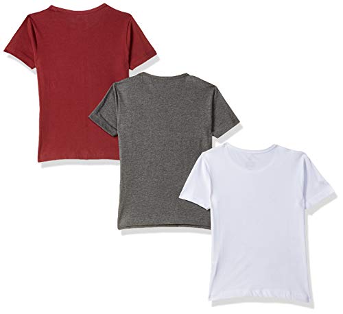 Image of Cloth Theory Girl's Checkered Regular fit T-Shirt (Combo Pack of 3)