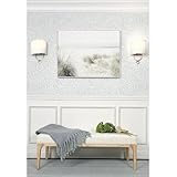 Peel & Stick Wall Moulding, Fully Assembled Premium Wood Wainscoting Frame, Self-Adhering, No Tools Required - Premium Clear Stain Grade Hardwood Poplar (26