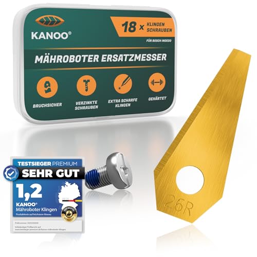 Cuchillas de repuesto para robots cortacésped Kanoo