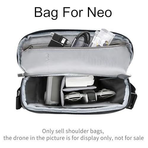 Image of GetZget Carrying case Bag for DJI Flip /Neo 2 / mini 3 /4 / 5 Pro /Mini 2 / Mini SE /Mavic Mini and Accessories Protective Travel Bag (Soft Bag Original)