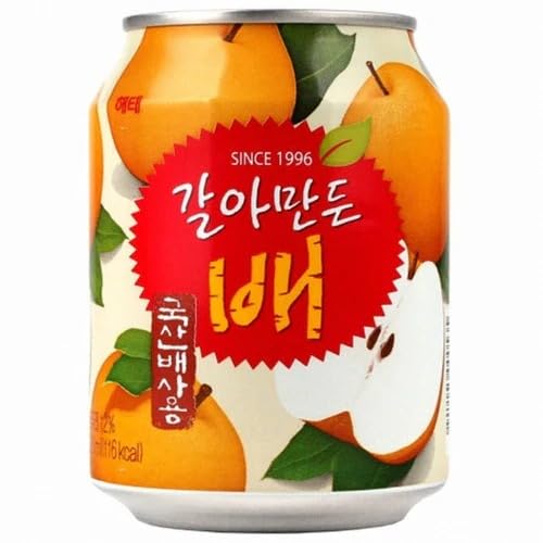 HAITAI PEAR DRINK (해태 갈아만든 배 음료) [238ml*72] | Crisp, naturally sweet, and refreshing taste-picture-21