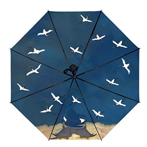 Parapluie rétro d'exception au design traditionnel et finitions soignées