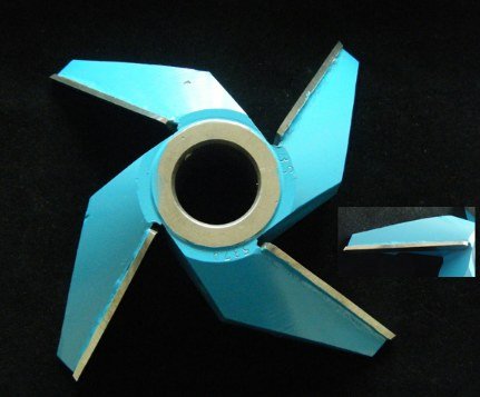 GOWE Profile Cutter Shaper Cutter for Woodworking Cutter Bit,Dia 200mm/ Bore Size 30mm