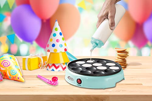 Miniatura 3 de Bestron Porcionador De Masa Con Escala, Dispensador De Masa Para 700 Ml, Para Crepes, Poffertjes, Tortitas, Gofres, Magdalenas O Masa Para Donuts, Color: Verde