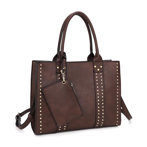 Image of JESSIE & JAMES Satchel Purses for Women Shoulder Bags Crossbody Top Handle Handbags with Adjustable Strap Card Pouch