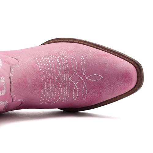 Image of GLOBALWIN Cowboy Boots for Women, Mid-Calf Western Style