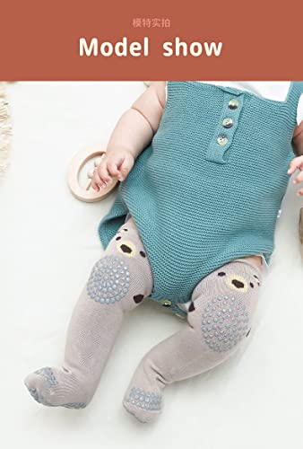 Toddlers Knee High Socks Girl Boy Non Slip with Grips Anti Skid Socks Newborn Infant Indoor Floor Crawling Tube Stockings4