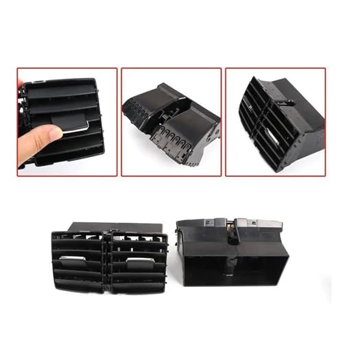 Respiraderos para Benz W164 ML GL 300 500, conjunto negro de alta resistencia y encaje exacto 6