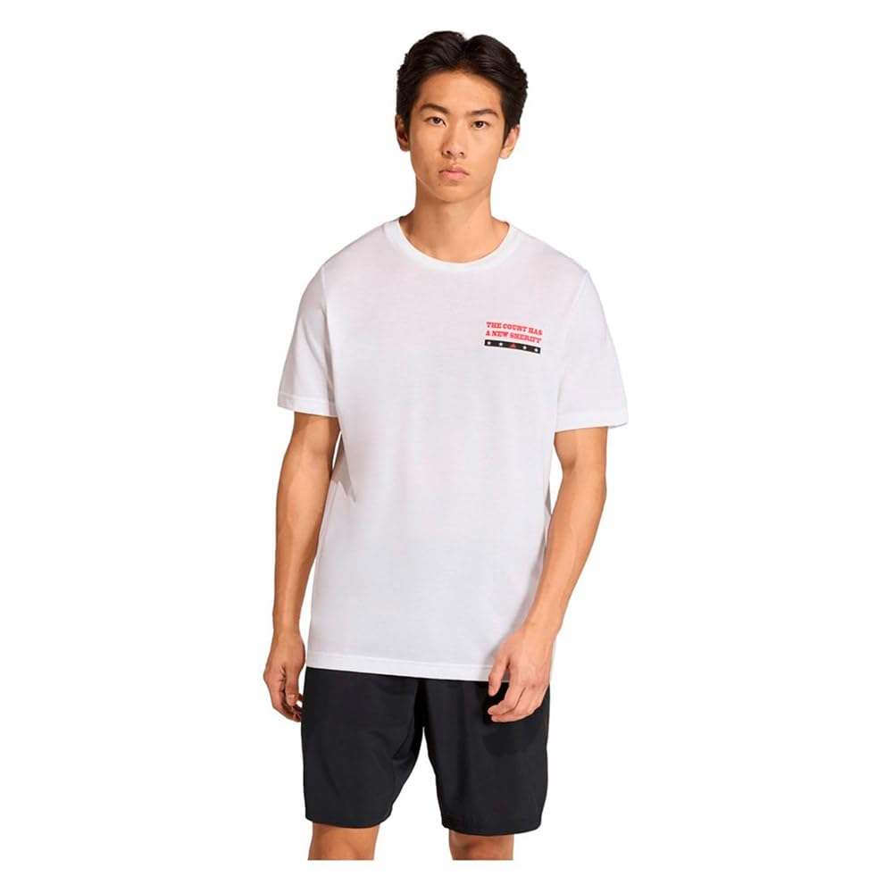 adidas Padel Wanted Graphic Short Sleeve T-Shirt 2XL