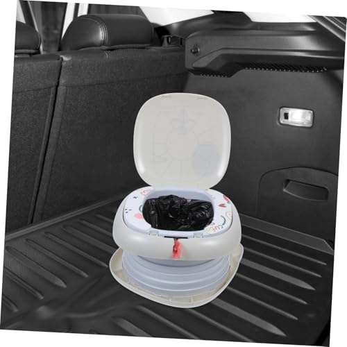 Pot pliable portable gris pour tout-petits adapté à la voiture - 8