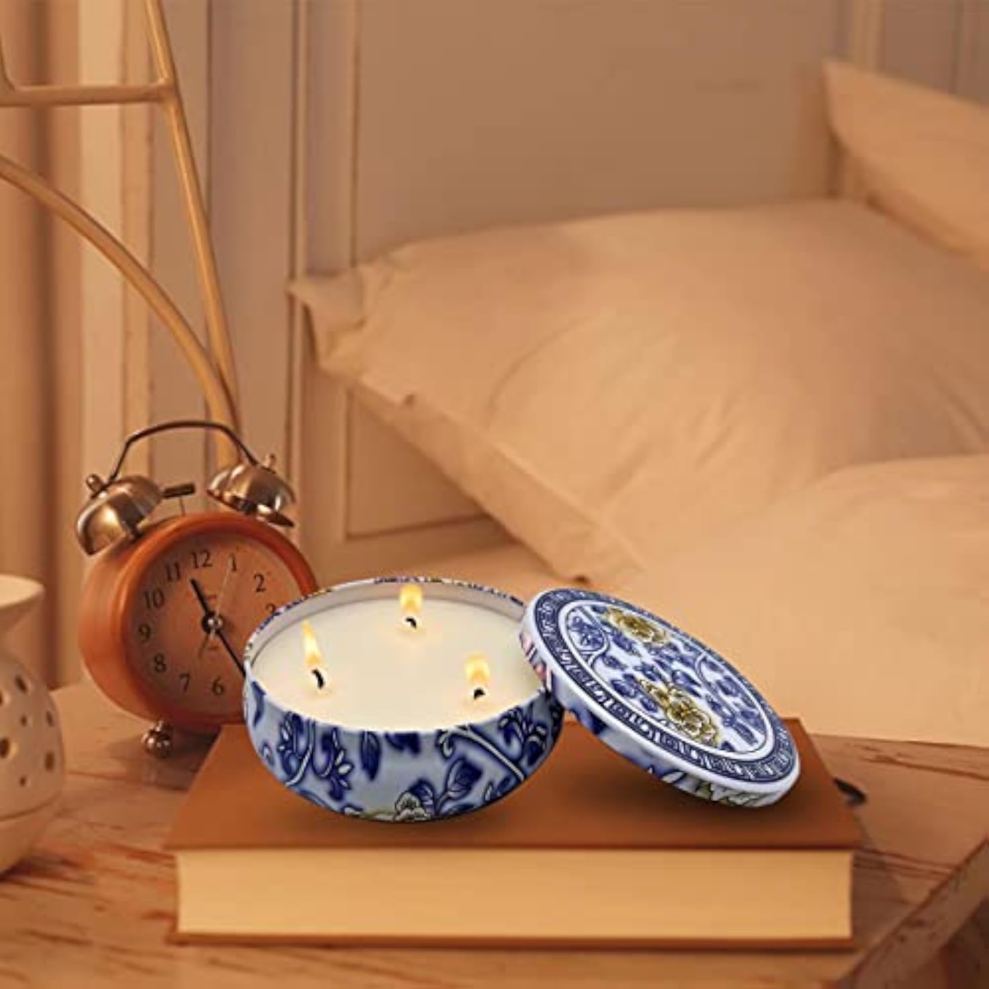 3 Pack Large Citronella Candles for Outdoor Use
