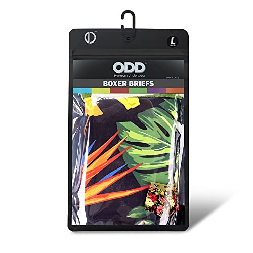 Odd Sox, Tropical Fauna, Men's Boxer Briefs, Funny Novelty Underwear, Xx Large #TOP4