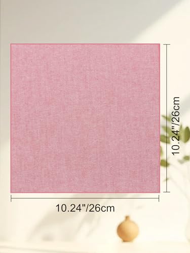 Image of Mantieqingway Cotton Handkerchiefs for Men Solid Color Pocket Square for Suit Formal Wedding Church