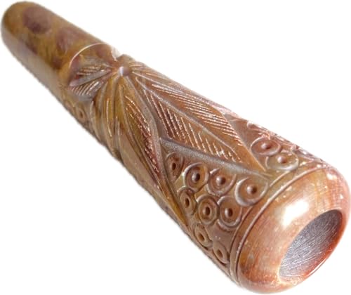ALINA CRAFTS Durable Handcrafted Handmade Deshi Handmade Clay chilam Baba Chillum Pipe