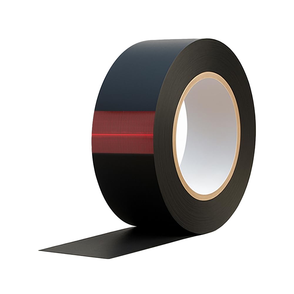 Contra Tech Terrassen- & Holzschutzband Schwarz – 25 m Rolle – Selbstklebend, UV-beständig, für Holz- & Alu-Unterkonstruktion – 50–200 mm Breite – Feuchteschutz für Terrassen (100mm Breite)