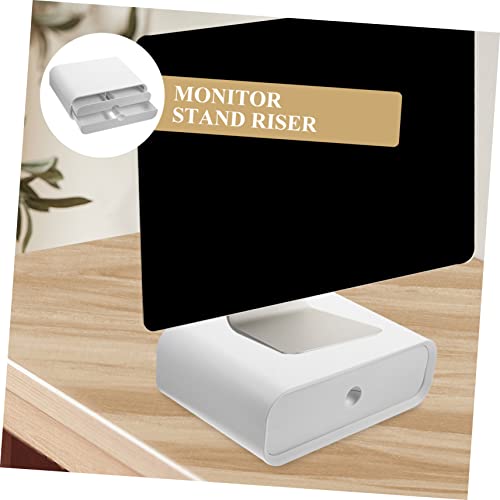 Support de moniteur surélevé pour écran ordinateur afin d'optimiser le bureau - 4