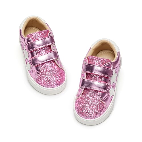 Kiderence Toddler Girls Sneakers Little Running Sports Shoes(Toddler/Little Kids)