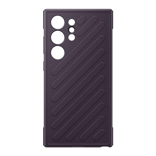 Image of SAMSUNG Galaxy S24 Ultra Shield Phone Case, Protective Cover with Rugged, Durable Design, Bump and Scratch Protection, US Version, GP-FPS928SACVW, Dark Violet