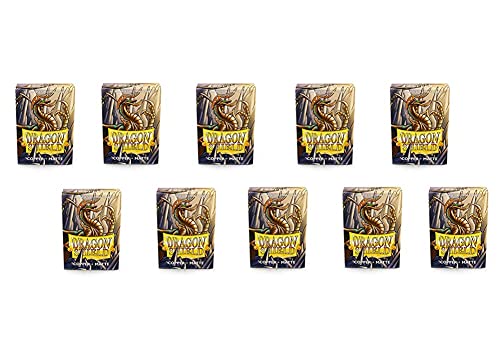 Pochettes Dragon Shield Japanese Matte Copper de protection pour cartes