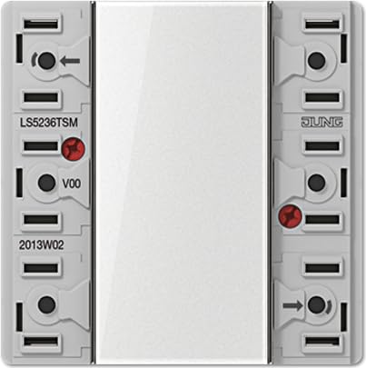 Module poussoir 3 phase Jung LS5236TSM pour l'éclairage du salon