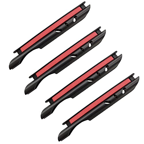 Aventik Tenkara Line Keeper/Winder, 4Pcs Portable Durable Bobbin Winder Clip on Tenkara Rod Fishing Tackle (4Pcs Tenkara Line Keeper)