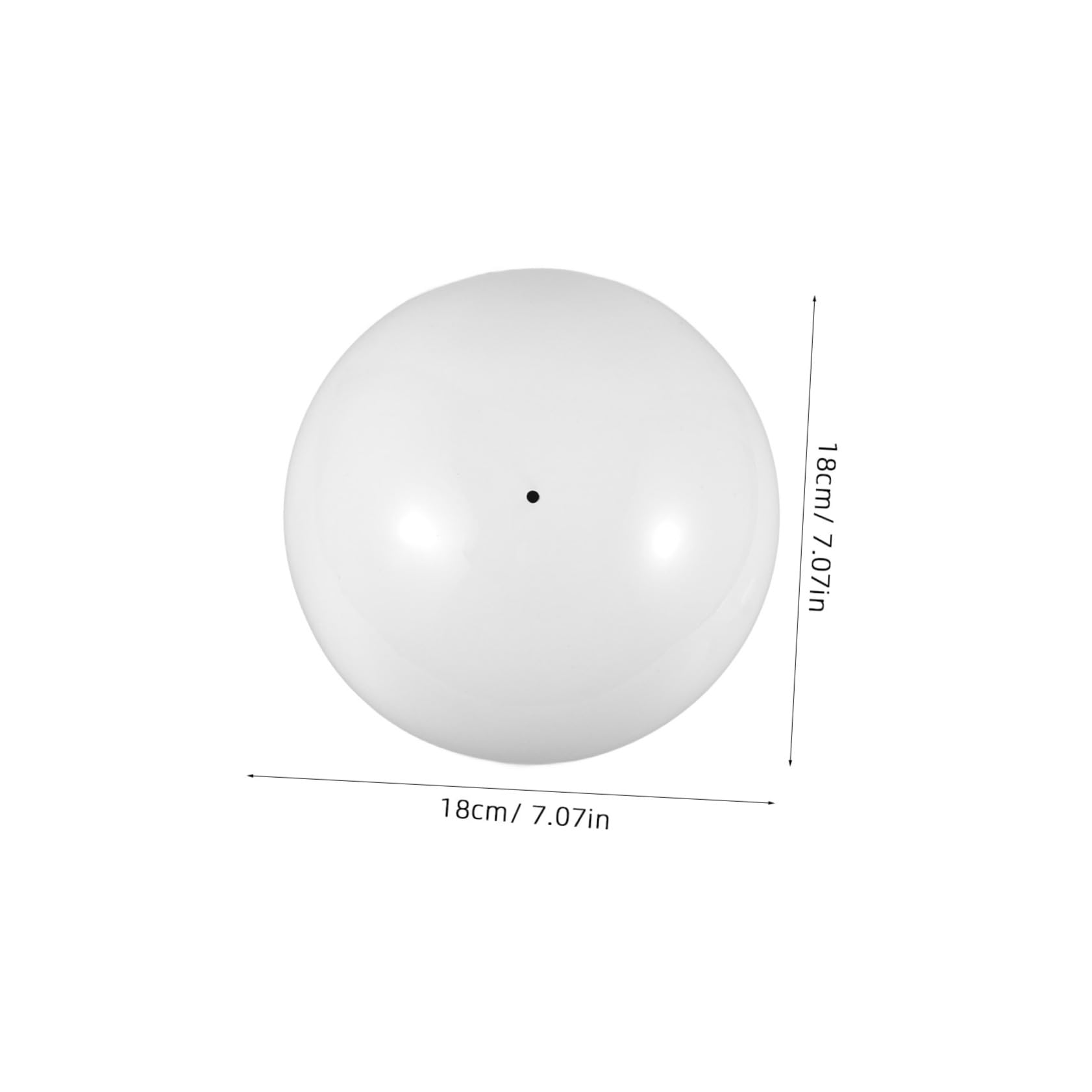 Abaodam Decorative Metal Mirror Ball Garden Reflective Ball Polished Stainless Steel for Use