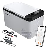 DREIHA CBX18 Kompressor Kühlbox, APP-Steuerung, Gefrierbox, Mini Kühlschrank, Kühlbox Elektrisch, Kompressor Kühlschrank, 12V/24V, 230V für Auto, LKW, Boot, Camping, Wohnmobil, Steckdose,Kühlung -20°C