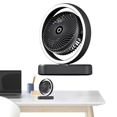 Dispositif de refroidissement silencieux de table, ventilateur oscillant à 3 vitesses
