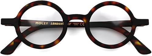 Miniatura 1 de LONDON MOLE Gafas de lectura Moley  Gafas redondas  Lectores geniales  Gafas de lectura elegantes  Unisex para hombre y mujer  Bisagras de resorte