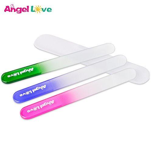 Baby Nail File, 3 Pack, Emery Board Glass, Crystal, Set For Newborns, Toddlers, Infant, Babies & Young Children, New Moms & Baby Shower,Zjc1 #TOP3