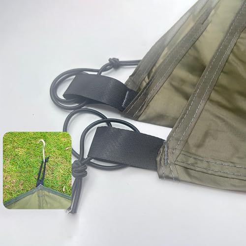 Rangement compact tapis de sol camping pour abri et randonnée - 6