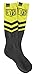 EVS Sports Coolmax Moto Socks Hi-Vis Yellow (Black, Large - X-Large)