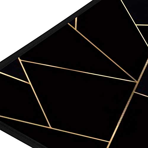Tapis de cuisine 39x20 antidérapant marbre multicolore