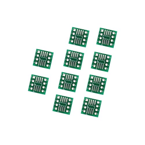 Adaptador SOIC-8 a DIP-8 para probar componentes SMD en protoboard sin diseñar circuitos
