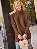 LILLUSORY Oversized Turtleneck Pullover Sweater Wo... #2