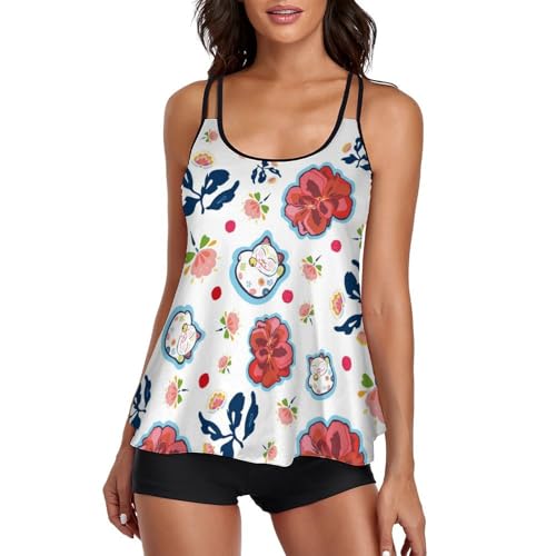 Ensembles Bikini et Short de Garçon : le maillot tankini couvrant pour bouger en confiance