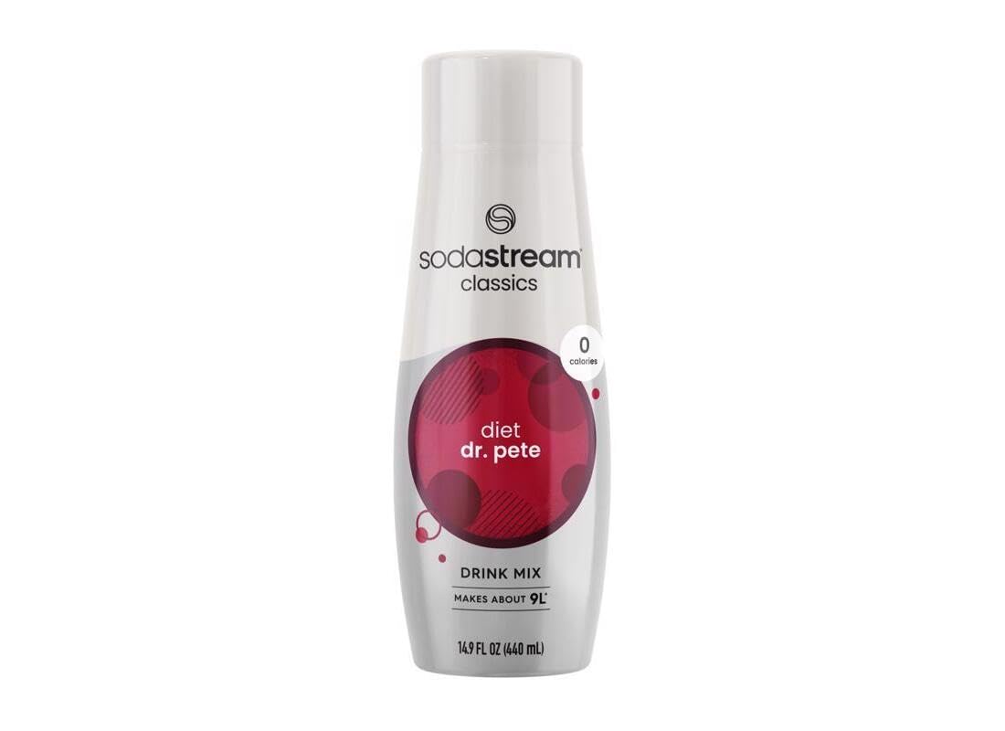 sodastream SodaStream Syrup Fluid Ounce Diet Dr. Pete, 14.8 Fl Oz