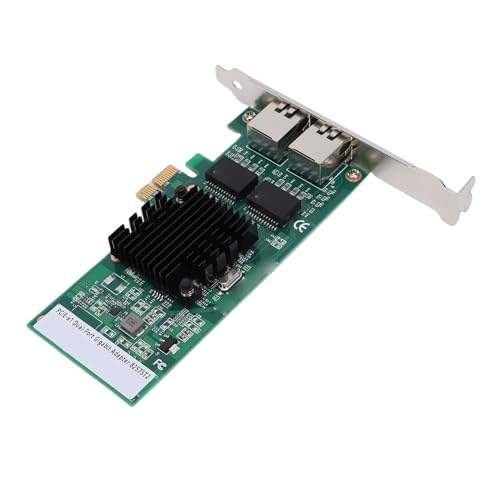 Yoidesu PCI Express Network Card, Dual RJ45 Ports 1Gbps Gigabit Ethernet Adapter with 82575 Chipset for Wins 11 10 8.1 7 Server miniatura 7