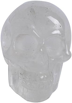 HJT HongJinTian Natural Quartz Crystal Skull 1.97" h 0.32lbs ¡­