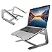 Price comparison product image Macally ASTAND Aluminium Laptop Stand for Apple Macbook, Macbook Air, Macbook Pro and any 10 to 17-Inch Laptop