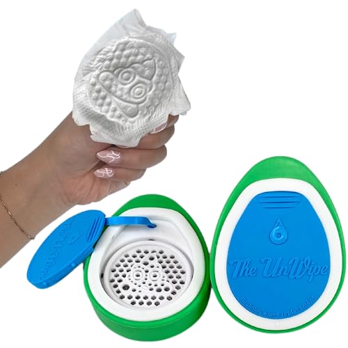 The UnWipe Instead of Flushable Wipes Add Incredible Texture to Any Toilet Paper Anywhere Clean Better Flush Safely