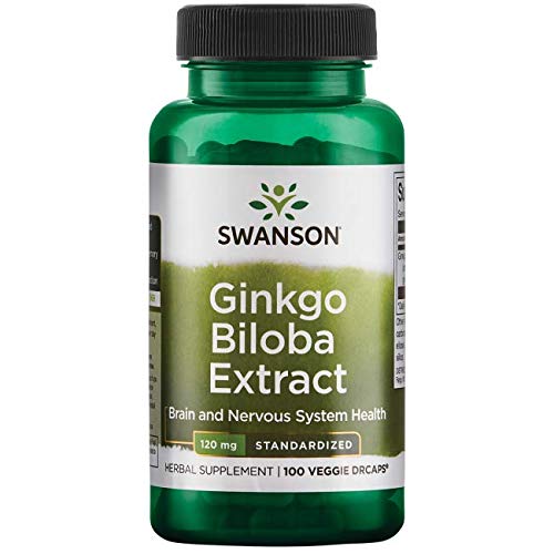 SwansonGinkgo Biloba Extract, 120mg, 100 vcaps